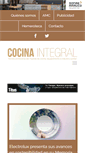 Mobile Screenshot of cocinaintegral.net