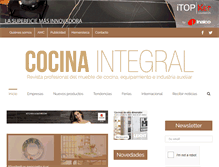 Tablet Screenshot of cocinaintegral.net
